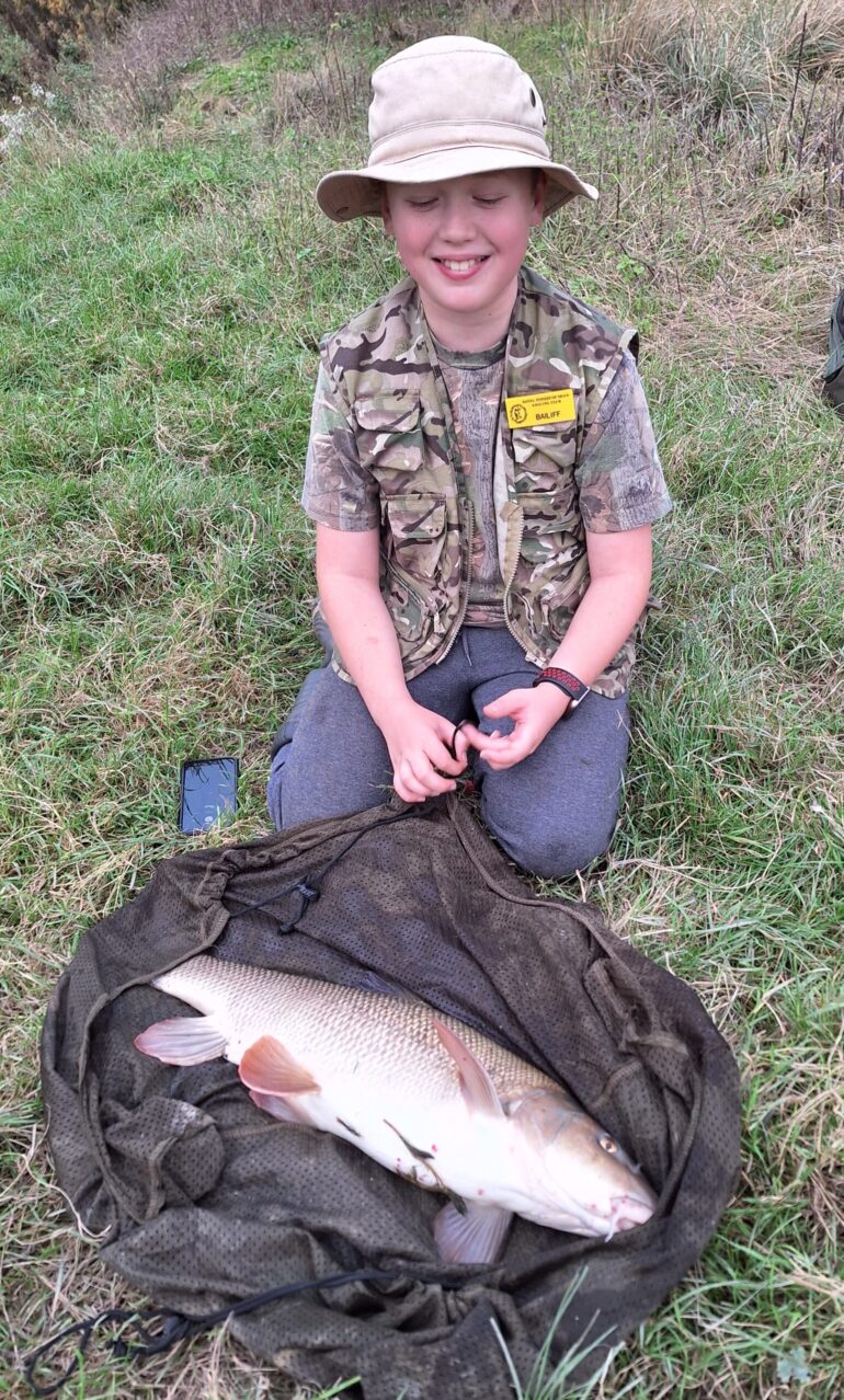 The Club gains a new barbel enthusiast.