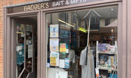 Club supports Local Fishing Tackle Shop.