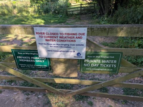 All Waters To Close Until Further Notice re High Water Temperatures (w.e.f. Sunset Sunday 5th July)