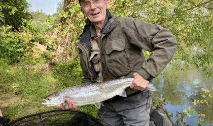 First salmon of the season