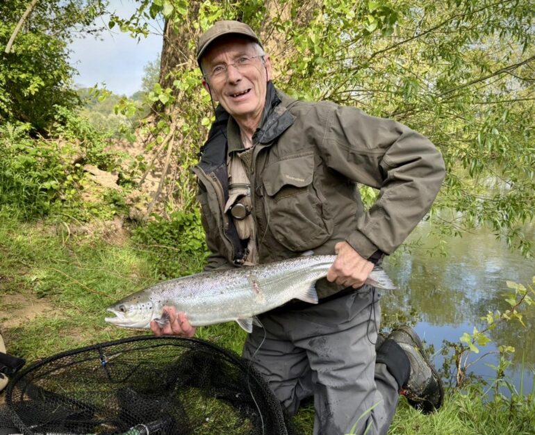 First salmon of the season