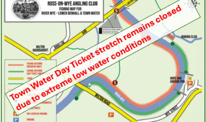Town Water Stretch Remains Closed (as at 25.08.26)